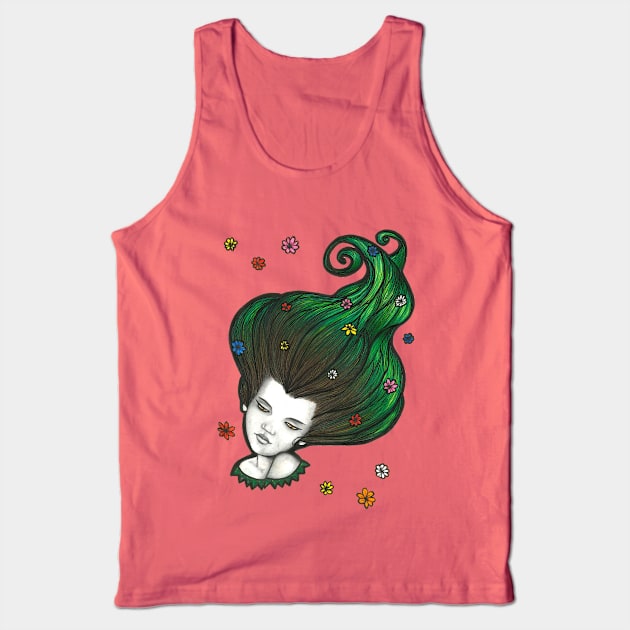 Flora Tank Top by LaCuevadeMelanie